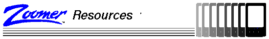 Zoomer PDA Resources